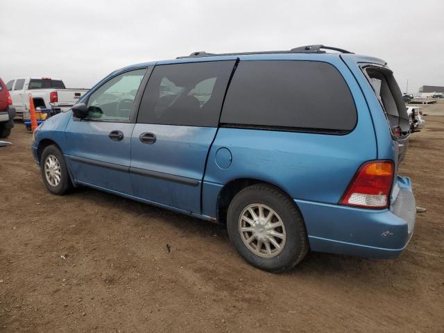 FORD WINDSTAR L 2003 blue extended gas 2FMZA51493BA80268 photo #3