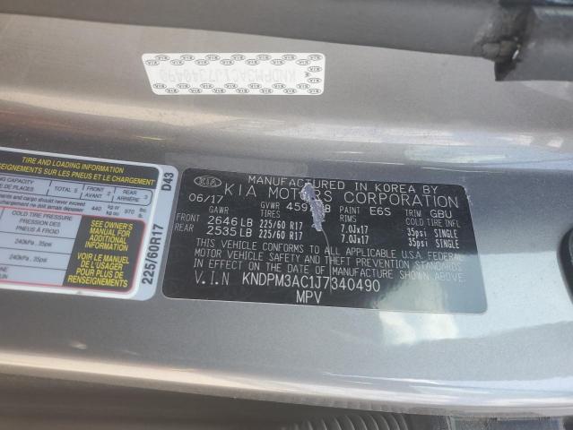2018 KIA SPORTAGE L - KNDPM3AC1J7340490