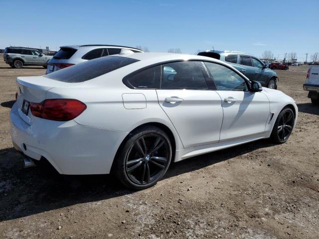 BMW 435 XI GRA 2016 white sedan 4d gas WBA4B3C59GG344557 photo #4