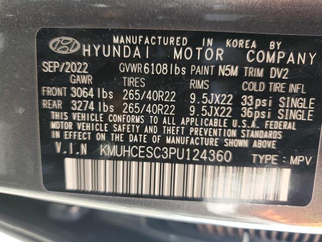 2023 GENESIS GV80 BASE KMUHCESC3PU124360