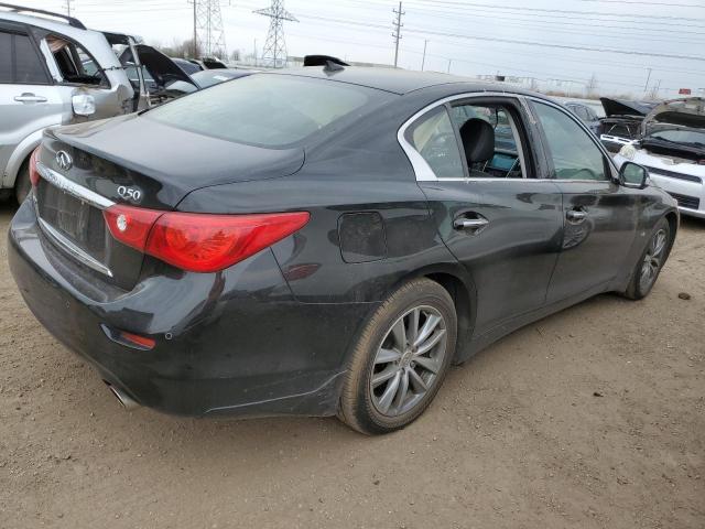 INFINITI Q50 BASE 2014 black sedan 4d gas JN1BV7AR3EM684304 photo #4