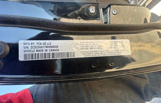 2021 DODGE CHARGER PO - 2C3CDXAT7MH669438