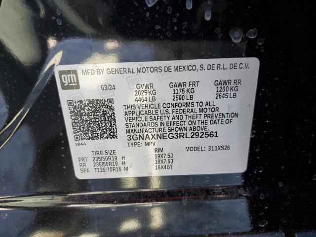 2024 CHEVROLET EQUINOX PR - 3GNAXNEG3RL292561