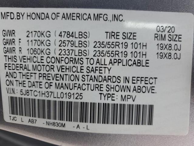 2020 ACURA RDX - 5J8TC1H37LL019125