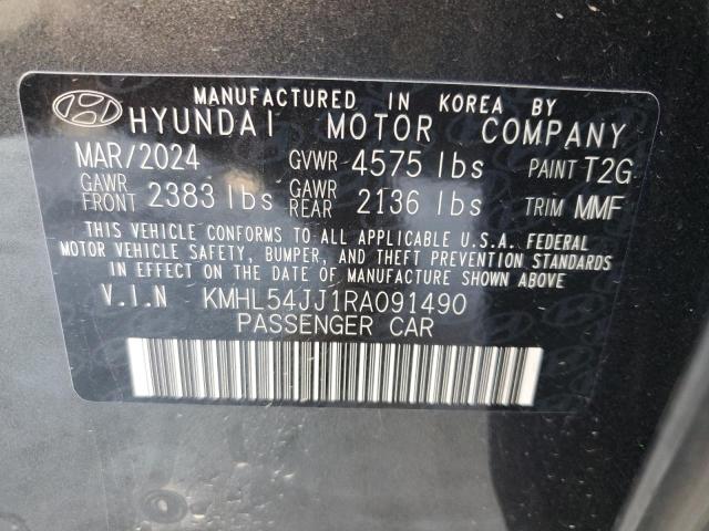 2024 HYUNDAI SONATA HYB - KMHL54JJ1RA091490