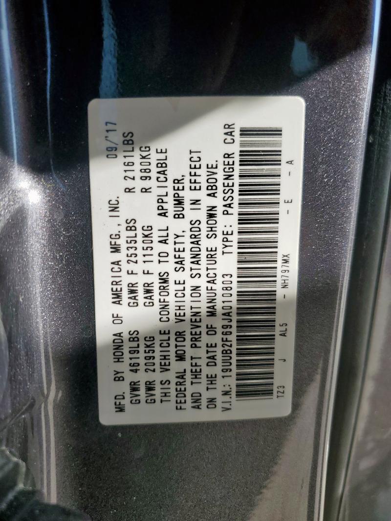 2018 ACURA TLX TECH+A - 19UUB2F69JA010803