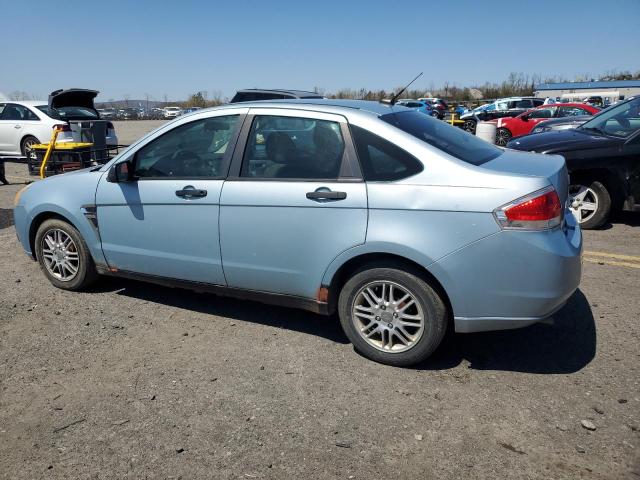 FORD FOCUS SE 2008 blue sedan 4d gas 1FAHP35NX8W254639 photo #3
