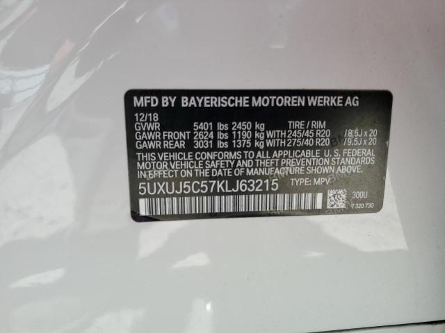 2019 BMW X4 M40I - 5UXUJ5C57KLJ63215