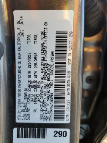 2020 TOYOTA TACOMA DOU - 3TMCZ5AN6LM302906