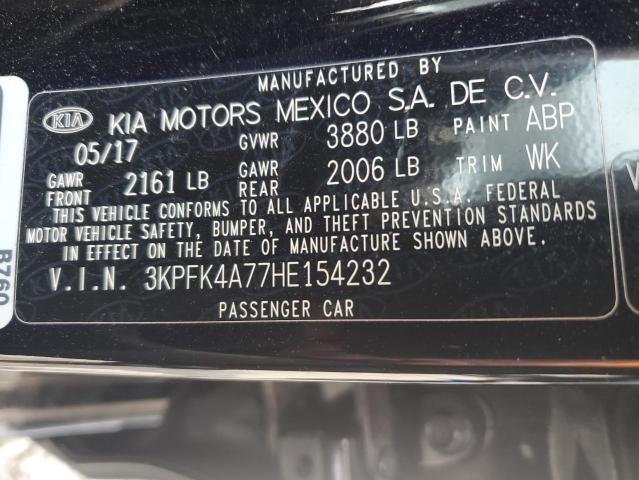 2017 KIA FORTE LX - 3KPFK4A77HE154232