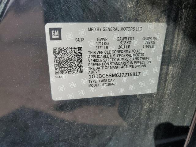 2018 CHEVROLET CRUZE LS - 1G1BC5SM6J7215817