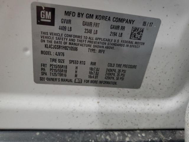 2017 BUICK ENCORE ESS - KL4CJGSB1HB210506