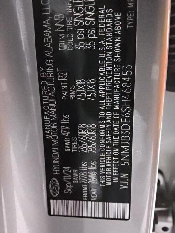 2025 HYUNDAI TUCSON SEL - 5NMJB3DE6SH468453