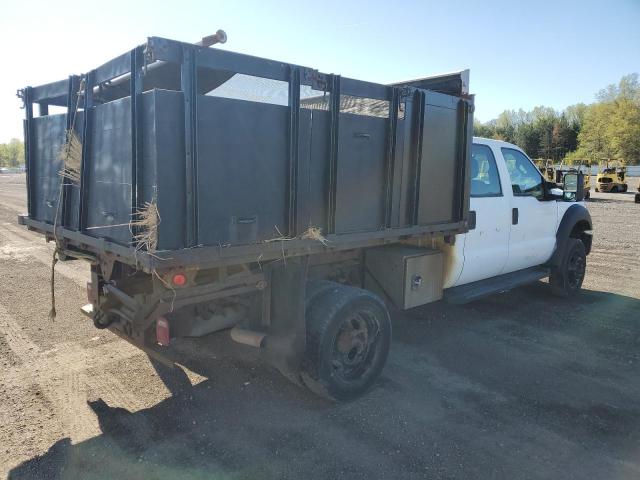 FORD F450 SUPER 2015 white crew cha gas 1FD0W4GYXFEB64915 photo #4