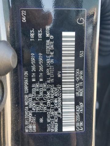 2022 LEXUS GX 460 - JTJAM7BX8N5327247
