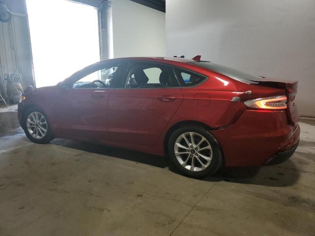FORD FUSION SE 2020 red  gas 3FA6P0HD1LR245199 photo #3