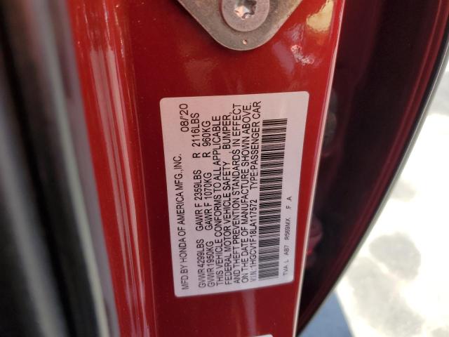 2020 HONDA ACCORD LX - 1HGCV1F18LA117572