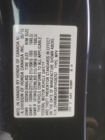 2015 HONDA CR-V LX - 2HKRM3H3XFH536767