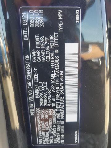 2021 VOLVO XC90 T6 MO YV4A22PK4M1744666