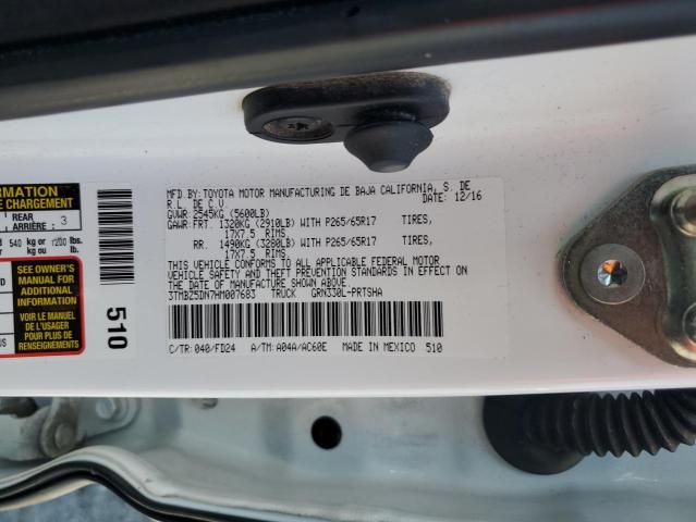 2017 TOYOTA TACOMA DOU - 3TMBZ5DN7HM007683