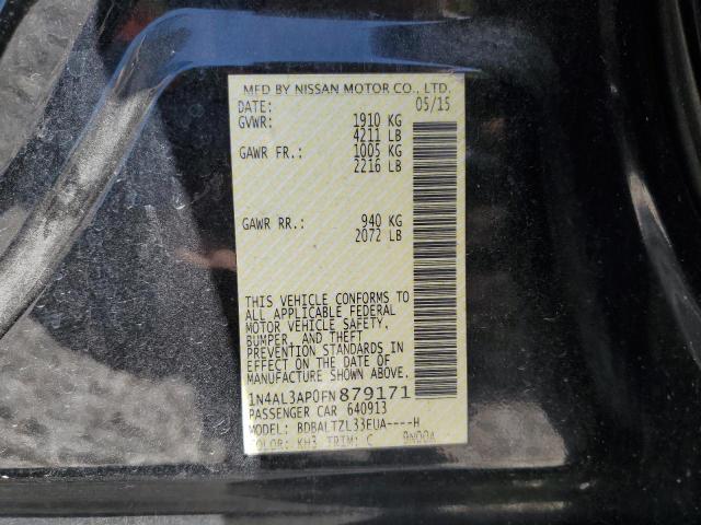 2015 NISSAN ALTIMA 2.5 - 1N4AL3AP0FN879171
