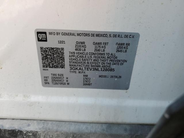 2022 GMC TERRAIN SL 3GKALTEV3NL128085