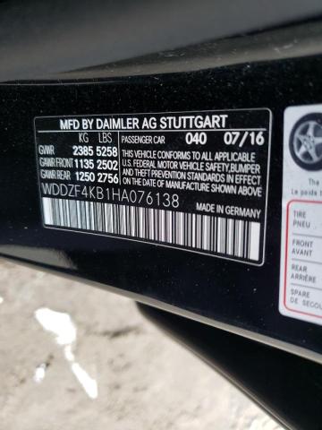 2017 MERCEDES-BENZ E 300 4MAT - WDDZF4KB1HA076138