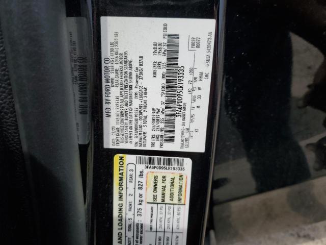 2020 FORD FUSION TIT - 3FA6P0D95LR193335