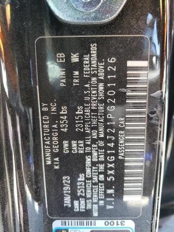 2023 KIA K5 LXS 5XXG14J21PG201126