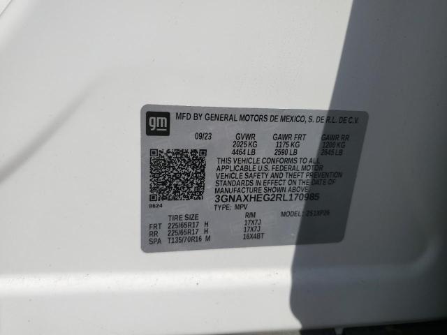 2024 CHEVROLET EQUINOX LS - 3GNAXHEG2RL170985