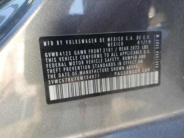 2019 VOLKSWAGEN JETTA S - 3VWC57BU7KM154077