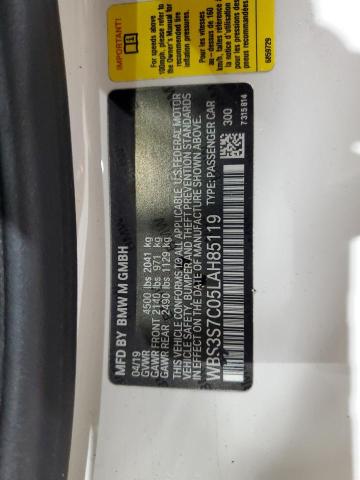 2020 BMW M4 CS WBS3S7C05LAH85119