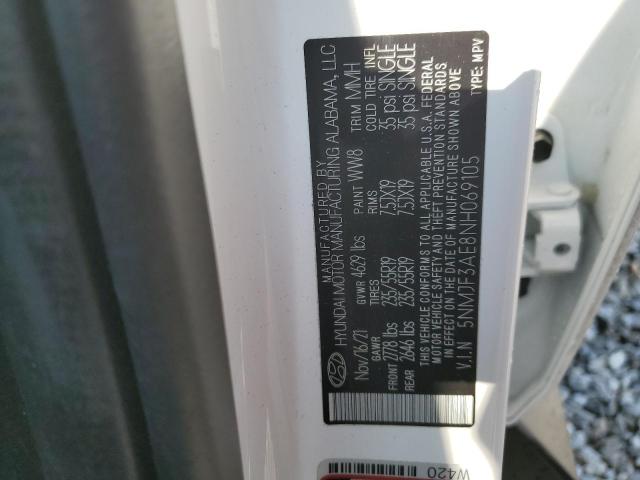 2022 HYUNDAI TUCSON SEL - 5NMJF3AE8NH069105