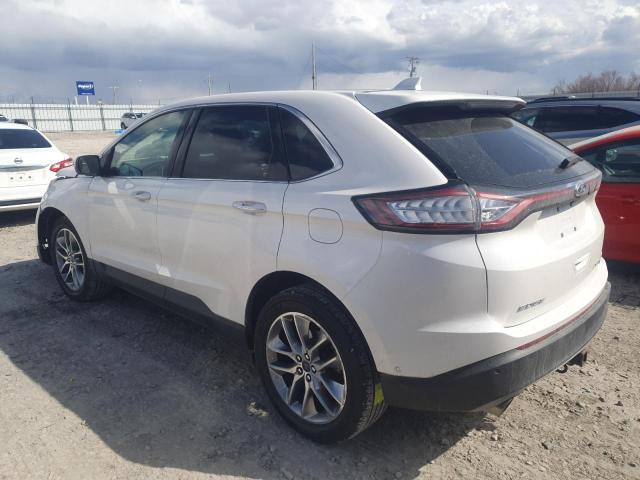 FORD EDGE TITAN 2017 white  gas 2FMPK4K90HBC31482 photo #3