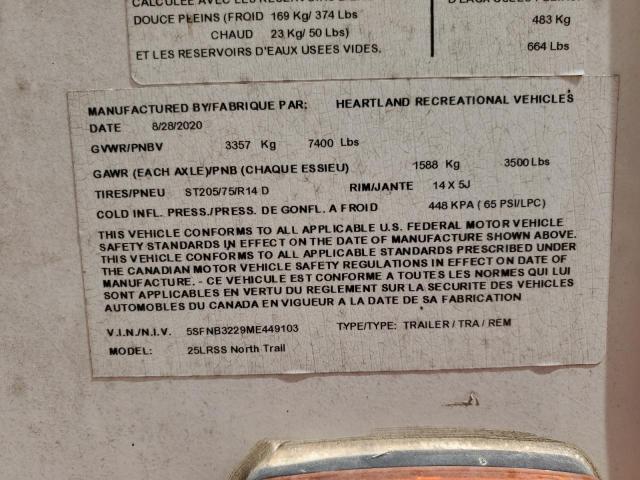 2021 NORTH COUNTRY TRAILER #3290028268