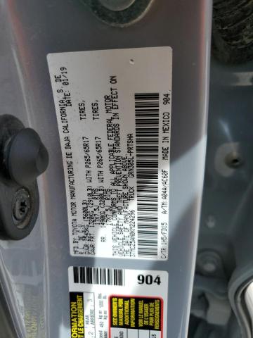2019 TOYOTA TACOMA DOU - 3TMCZ5AN0KM224296