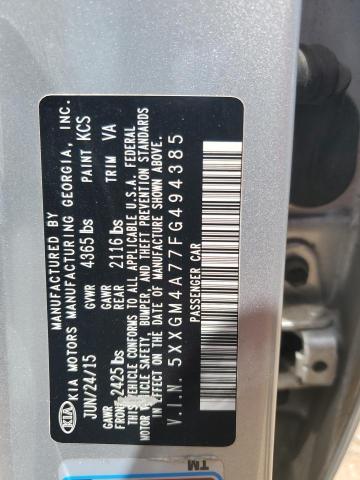 2015 KIA OPTIMA LX - 5XXGM4A77FG494385