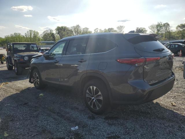 Vin: 5tdgzrbh6ms146742, lot: 52071385, toyota highlander xle 20212
