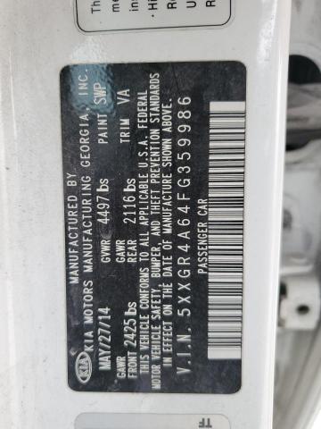 2015 KIA OPTIMA SX - 5XXGR4A64FG359986