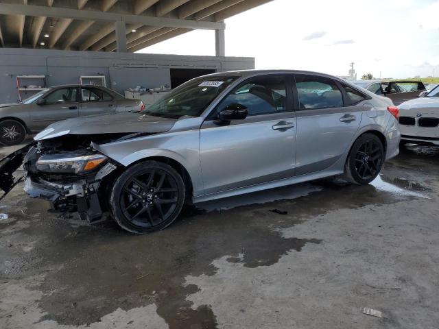 Vin: 2hgfe2f53nh555491, lot: 52022035, honda civic sport 2022 img_1