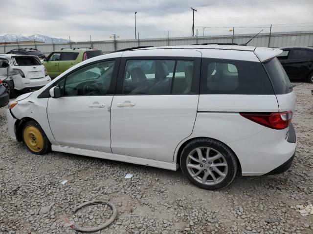 MAZDA 5 2012 white  gas JM1CW2CL2C0113997 photo #3