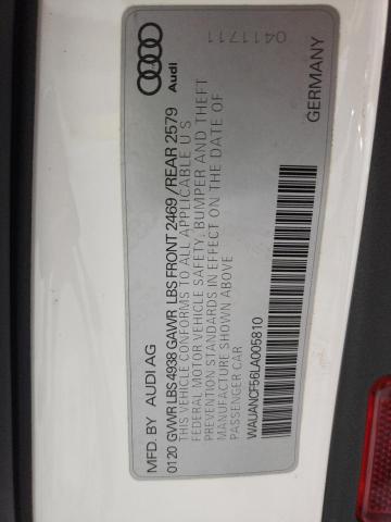 2020 AUDI A5 PREMIUM - WAUANCF56LA005810