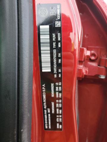 2017 ALFA ROMEO GIULIA QUA ZARFAEAV0H7552203