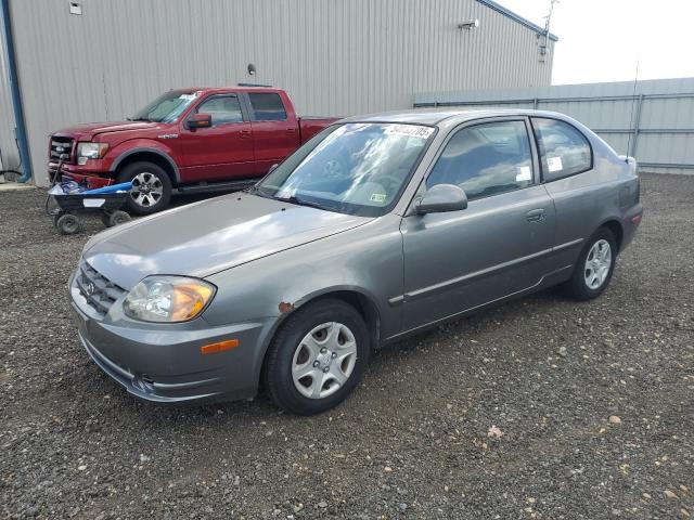 HYUNDAI ACCENT GS 2005 silver  gas KMHCG35C15U342811 photo #1