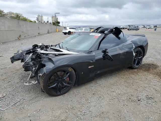 CHEVROLET CORVETTE 2007 black  gas 1G1YY26U875126873 photo #1