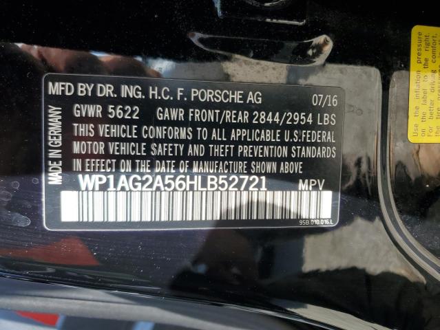2017 PORSCHE MACAN GTS - WP1AG2A56HLB52721