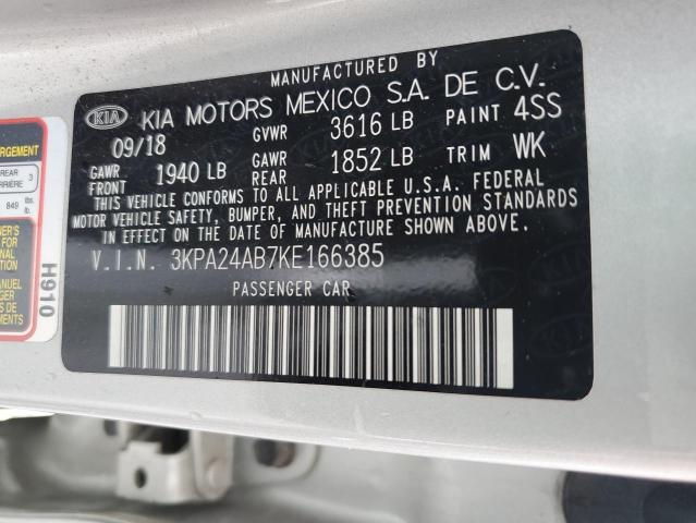 2019 KIA RIO S - 3KPA24AB7KE166385