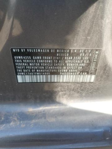 2015 VOLKSWAGEN GOLF SPORT - 3VWC17AU7FM514905