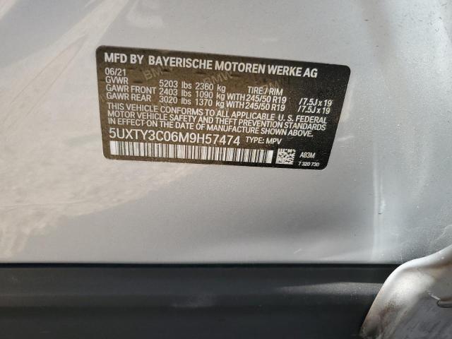 2021 BMW X3 SDRIVE3 - 5UXTY3C06M9H57474