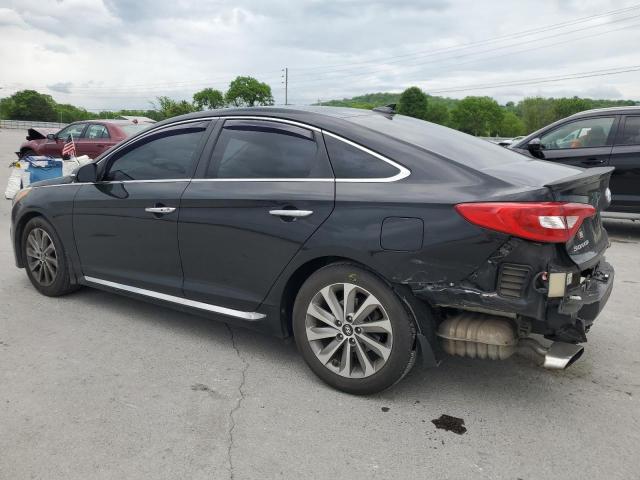 Vin: 5npe34af0gh327048, lot: 54612395, hyundai sonata sport 20162